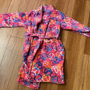 Pink peace robe from Children's Place